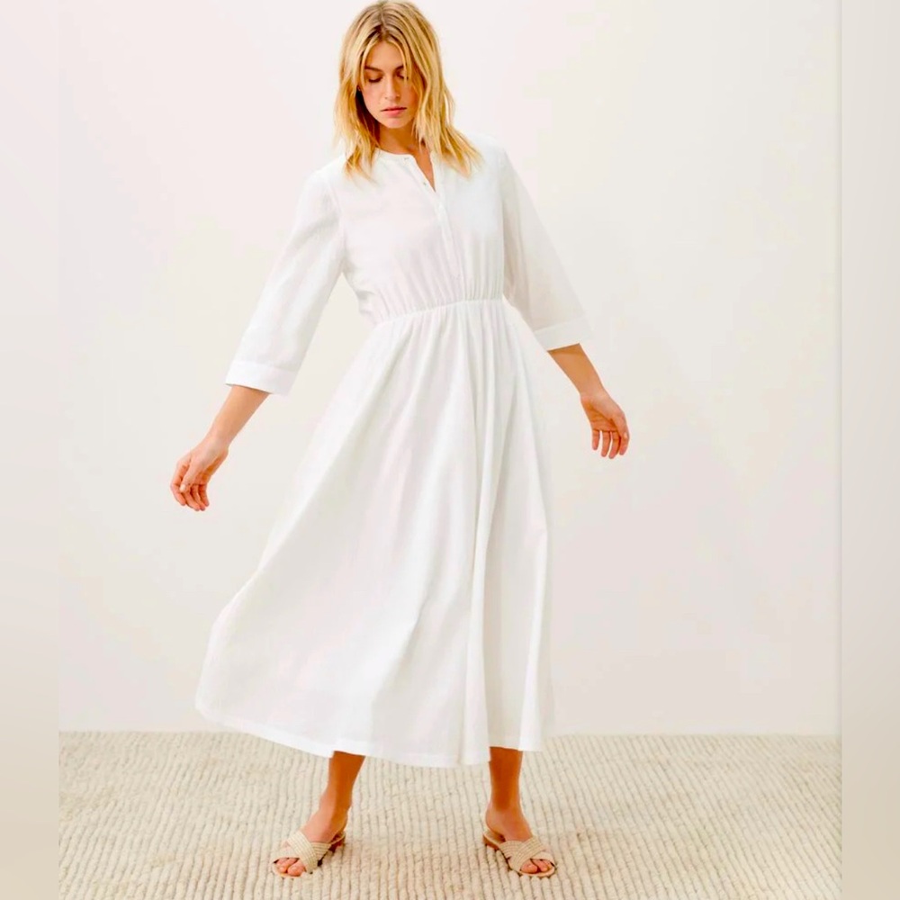 NWT Jenni Kayne Seersucker Shirt Dress